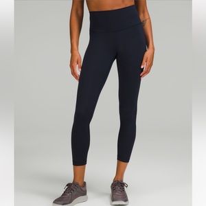 Lululemon Wunder Under HR Tight 25” FLux Size 2 True Navy